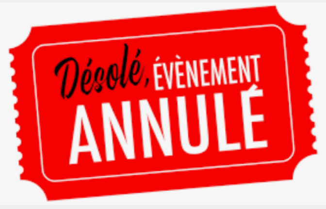 Image de l'actu 'Annulation du challenge Claude Vanhalwyn du samedi 14 décembre, cours du samedi 14 décembre'