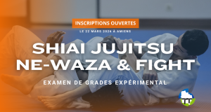 Inscriptions ouvertes pour le Shiai Jujitsu à Amiens (22 Mars 2026)