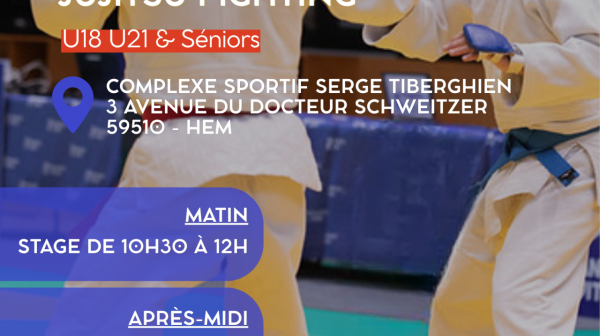 OPEN DU NORD JUJITSU FIGHTING U18 U21 & SENIORS